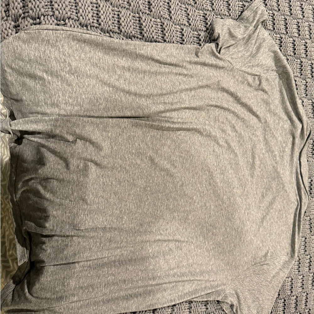 FSU Nike Heather Gray Polo with Embroidered Detail - Picture 3 of 5